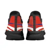 Casual schoenen Instantarts Chili National Flag Design Emblem Druk Lichtgewicht Ademend basketbalplatform Snaekers