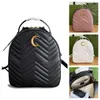 Mirror quality Womens Fashion mini Shoulders bag Designer Small Backpack Fashion Sweet Pink mini Backpack Weekend Travel Shoulders backpack designer marmont bag