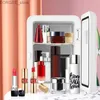 Freezer Mini Fridge 4L Makeup 12V/220V Small Beauty Car Fridge for Home Office Car Skincare Refrigerant Y240407