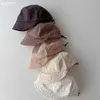 Skąpy brzegowe czapki 2017 Spring solid miękki regulowany baseballowy kapelusz baseballowy dziecięce daszek słoneczny szczytowe składanie kasety Q240403