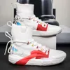 New Fashion Youth Mens Sports Shoes Trendy Instagram Large Casual Shoes Color Blocking Basketball for Men