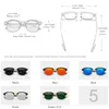 KINGSEVEN Sunglasses For Men Polarized UV400 Wood Women Round Frame Sun Glasses Brand Vintage Protection Eyewear Patchwork 240327
