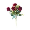 Decorative Flowers Affordable Artificial Flower Options Realistic Long-lasting For Wedding El Decoration 7 Heads Of Home