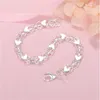 Nieuwe luxe klassieke hartvormige armband voor vrouwen Fashion Designer Sieraden Wedding Party Verjaardagsgeschenk AB105