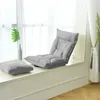وسادة أكياس فول أريكة كسول تاتامي قابلة للطي شرفة واحدة خليج النافذة كرسي كمبيوتر على الأرض