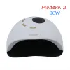 Guns Modern 2 Nail Lamp with Cooling Fan Manicure Hine for All Gels for Nail Dryer for Gel Varnish for Nail Art Tools.