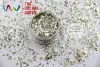 Glitter TCM0200 Metallisk lyster Champagne Guldfärger Mylar Sheet Random Cut Size Flakes för nagelekoration och annan konstdekora