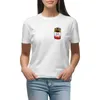 T-shirt de latas de café póos de pólo feminino Camiseta engraçada de camisa estampada de animais para meninas T SHISTES WOMENS