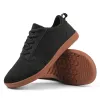 Chaussures unisex larges minimalistes baskets aux pieds nus sentier en plein air coulant des chaussures de marche minimalistes |Semelle zéro drop |Relaxation optimale