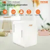 Freezer VEVOR 10L portable mini refrigerant electric single door small car frozen skin care cosmetics compressor household freezer Y240407