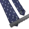 Nekbanden Nieuwe Jacquard 6 cm ultradunne halslijn voor heren modieuze auto honden aap patroon stropdas roodblauw dagelijks dagere slijtage bruiloftsfeest cadeauc420407