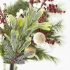 Decoratieve bloemen Maretak Ornament Xmas Tree Decorations Christmas STEM Plant Fake Artificial Pick Plastic