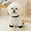 Ubrania odzieży psa zimowe ubrania szczeniaka urocze zwierzęta w kształcie polaru zagęszczona ciepła sweter pudel misia kreskówka kreskówka