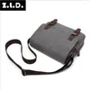 Bag Z.L.D. Fashion Canvas High-quality Shoulder Large-capacity Youth School Wear-resistant Travel Messenger Men