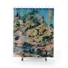 Rideaux de douche japon rideau hokusai art vintage décor