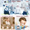 HD 1080p Kids Digital Camera Kids مع شاحن USB مدمج كاميرا Camera Prochase Coverbroof Protection 240327