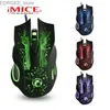 Мыши 3200DPI Эргономичные проводные игровые мыши USB Computer Mouse Gaming RGB MAUSE Gamer Mouse 6 кнопка светодиодные мыши для тихой мышей для ПК ноутбук Y240407