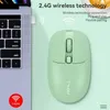 Mice Smart Bluetooth Wireless 2.4Ghz Mini Mice Ergonomic Optical Computer Mouse 1600DPI with USB Receiver for Home Office Laptop PC Y240407