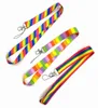 Rainbow Neck Lanyard Id Badge Badge мобильный телефон Lanyard Cooler Polyester Mobile Phone Lanyards8747076