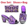 Dress Shoes Latest Design With Matching Bag Set African Sets Women Italian And Shoe For Party In