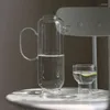 SCHEDE DEL VINE 180 ml di vetro creativo nordico tazza di whisky resistente al calore Milk Succo di tè per la casa bevande per feste