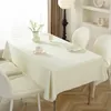 Tela de mesa imitación de oveja al estilo de crema impermeable al estilo de cuero engrosado té té té negro