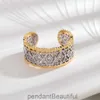 Live Nuovo anello artigianale spazzolato italiano Palazzo Occhio di cavallo Troundful Diamond Edge Wide Edition Anello