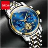 2024 High End Luxury Men's Multi Functional Sports and Leisure Quartz Waterproof Dual Calendar Glow Watch