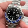 4 Style Super N Factory Watch 904L Steel Men's 41mm Black Ceramic Bezel Sapphire 126610 Diving 2813 7138