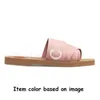 Chloe Chloeslide Luxury Sandals Famous Designer Women Slippers Woody Flat Mules Slides Platform Cloud Soft Linen High Heel Sandale【code ：L】Espadrille Wedge Sliders