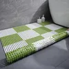 Bath Mats PVC Mat Thickened Non Slip Splicing Waterproof Hollow Foot Swimming Pool Household Shower Room Floor