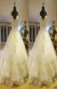 Luxury Off Shoulder Long Train Wedding Dresses Lace Applique Church Crystal Beaded Bling Bridal Wedding Gowns6899916