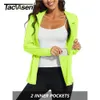 Tacvasen 여름 풀 지퍼 UPF50 Sun Protection Hoodies Jackets 여자 긴 소매 캐주얼 캐주얼 셔츠 후드 재킷 하이킹 탑 240315