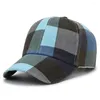 Kogelcaps outdoor lente zomer mode mannen vrouwen zonnebrandhoeden zon cap honkbal plaid