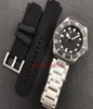 XF Maker Super Quality Watches 42 мм 25600 ТБ черно -циферблат титановый керамический писаный сапфировый стекло Calmt5612 Движение механическое автомат5537937