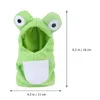 Dog Apparel Pigeon Clothes Funny Pet Birds Cross-Dressing Cute Costume Frog Style Halloween