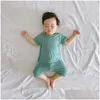 Clothing Sets Infant Underwear Suits Born Baby Girl Outfits Summer Babies Clothes Little Boy Plover Trousers Kids Home Drop Delivery M Otlcj