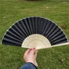 Decorative Figurines 1pcs 21CM Chinese Folding Elegant Paper Hand Fan Wedding Party Favors Decorations Birthday Baby Shower Supply #A