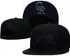 "Rockies" Caps 2023-24 Unisex Baseball Cap Snapback Hut-Serie-Serie Champions Locker Room 9Fifty Sun Hut Stickerei Frühlingssommer Großhandel A3