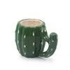 Mugs Ceramic Cup Cactus Coffee Green Mug Export Cross Border Selling Couple