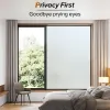 Films Window Film Privacy for Glass Windows Frosted Static Cling with No Glue Removable Opaque SelfAdhesive Anti UV Home Office Matt