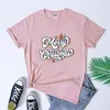 Women's T Shirts Vintage Merry Christmas T-shirt Camiseta Cute Women Winter Xmas Holiday Tee Shirt Top Retro 70s Style Party Tshirt