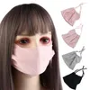 Écharbes pêche à la mode Couleur solide Randonnée pour les femmes femmes Protection solaire Mesh Face Swarf Cover Silk Mask Suncreen