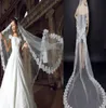 Real Image 3 meters Wedding Veils Lace Applique Edge Tulle Cathedral Length Veils In Stock Bridal Veils Accessories Wedding Favors6203910