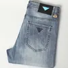 Mens Jeans Designer Mens stora jeans pra byxor vatten tvättade vintage casual byxor Europe America Man 4xl 5xl 6xl iwve