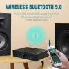 Amplifier Wa80 HiFi Bluetooth 5.0 Audio Amplifier 2.1 Wireless Digital Sound Power Subwoofer WiFi Amplificador USB DAC Stereo Audio 60Wx2