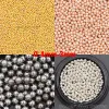 Decorations Wholesale 100G High Quality 0.43mm 4 Colors Alloy Metal Round Caviar Beads Ball Nail Art Rhinestone Gem Decals Manicure DIY Set