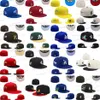 31 Colours Hats ajustés de baseball masculin Toucas Gorros Gorros classique Royal Blue Angeles "Hip Hop Sport Full Fermed Coets Caps Chapeau Stitch Heart A's Green Love Hustle