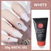 Gelmodedesign 30 ml poly nagellack fingerbyggare akryl gel nagel konst manikyr färg nagel förläng gelé poly uv gel