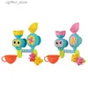 Toys de bain pour bébé jouets de bain pour bébés moulin à vent avec station de cascade et ventouses pour enfants baignoires de douche jouets pour tout-petits enfants 18 mois de navire L48